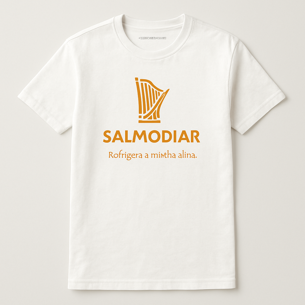 Camiseta Branca - Salmodiar